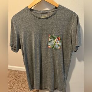 Men’s Marine Layer Gray Pocket T-Shirt Size S